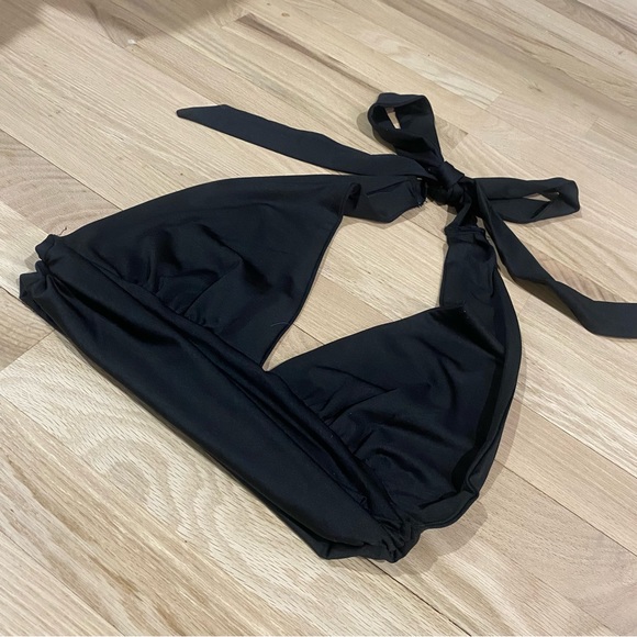 Black Halter Top - Picture 5 of 7